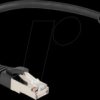 80626 RJ45 Network Cable Cat.8.1 S/FTP plug 45° right angled to plug s