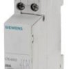 szary 20 A 3 NO, 1 NC Siemens 5TE4802