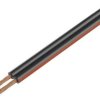Przewód głośnikowy typu TLYp 2x1mm2 linka Cu czarny nieekranowany PKT0024CK