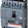 Wyłącznik zasilania Siemens 3VA6210-8JP41-0AA0 Zakres ustawienia (Prąd): 40 - 100 A Maksymalne napięcie przełączania: 60