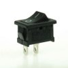 Przełącznik; klawiszowy (kołyskowy); MRS101; ON-OFF; 1 tor; czarny; bez podświetlenia; bistabilny; konektory 4,8x0,8mm; 13x19,2m