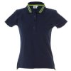 TENERIFE LADY BLU DENIM/YELLOW FLUO POLO