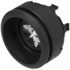 EAO 84-1101.0 Illuminated pushbutton-actuator black D25 plastic