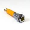 Lampka kontrolna do montażu panelowego 24V dc, Żółta 8mm LED CML Innovative Technologies
