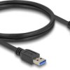 Delock Kabel USB USB 3.2 Gen1 Złącze męskie USB-A, Złącze żeńskie USB-B 1.00 m czarny 80485