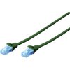 Digitus DK-1512-020/G RJ45 Network cable CAT 5e U/UTP 2m Green