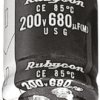 Kondensator 2200μF 200V dc Zatrzaskowy Rubycon roztaw: 10mm 35 (Dia.) x 40mm