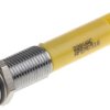 Lampka kontrolna do montażu panelowego 110V ac, Żółta 8mm LED Chrom Faston, oczko lutownicze RS PRO
