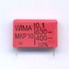 KONDENSATOR POLIPROPYLENOWY AUDIO 100nF/630V r=22,5mm WIMA MKP10 (KPP0100-630-WIM10)
