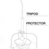 P3357 Protector, rectangular, 52.5 x 14.0 mm, P3357