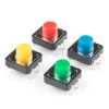 Sparkfun Multicolor Buttons - 4-pack