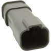 Socket housing, for rectangular miniature plug, PX0109P04GY