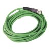 Kabel zasilający Polichlorek winylu PVC Sheath Zielony, 60 V