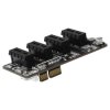 4-Channel PCIe Gen 2x1 Expander for CM4 IO Board