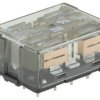 Przekaźnik mocy 24V dc 4PDT Panasonic 300mW, montaż PCB 1920Ω