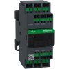 Power contactor, 3 pole, 18 A, 300 VDC, 1 Form A (N/O) + 1 Form B (N/C), coil 24 VAC, snap-in, LC1D18AB7