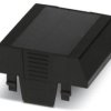 Upper part of housing, ABS/PC, (W x H x D) 67.6 x 75.26 x 36.95 mm, black, for enclosure, 1069894