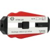 Precision wire stripper for PVC wires, PTFE wires, AWG 30, cable Ø 0.25 mm, L 97 mm, 24 g, T3756 25