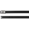 Cable tie, polyester, stainless steel, (L x W) 362 x 7.9 mm, bundle-Ø 17 to 102 mm, black, -50 to 150 °C, 111-00295