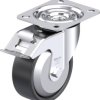 Blickle 953156 LE-PP 100KA-FI-EL-FA Rolka obrotowa z blachy stalowej Średnica koła: 100 mm Maksymalne obciążenie: 150 kg