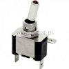 Przeł. hebel. stab. 2-poz. ON-OFF 20A podśw. R12V