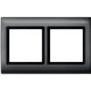 MERTEN Aquadesign Ramka 2 podwójna antracyt MTN400214 SCHNEIDER ELECTRIC