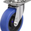 Blickle 922099 LEX-POBS 125XKA Rolka skrętna ze stali nierdzewnej Średnica koła: 125 mm Maksymalne obciążenie: 150 kg 1