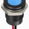 Lampka kontrolna do montażu panelowego 1.8 → 3.3V dc, niebieska 14mm LED Wyprowadzenia RS PRO