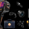0563 8836 Thermal imaging camera testo 883-2 kit, with 42° and 12° lenses