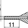 Solder nozzle, round shape, Ø 1 mm, N61-12