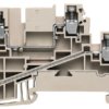 Multi level terminal block, screw connection, 0.5-4.0 mm², 24 A, 6 kV, dark beige, 1030300000