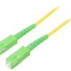 SCA-SCA/OS2-030YL Patch cord światłowodowy OS2 SC/APC,z obu stron 3m LSZH
