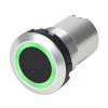 CW4H-DM1TGR-C IDEC Green / Red LED Flush Metal Touchless Switch Time Delay IP67