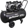 Sealey SAC10001S 100L Oil Free Low Noise Direct Drive Air Compressor 2 x 2hp