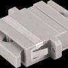 BS07-60064 FO coupler, SC / SC, duplex, beige