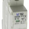 Wyłącznik instalacyjny nadprądowy nadmiarowoprądowy 1P 1M B 10A 6kA 490495 EBS9B