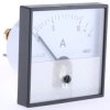 Amperomierz analogowy panelowy AC zakres 0/10/20A Direct Connected wysokość wycięcia: 72mm wartość 0/10/20A Direct