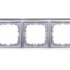 Kos66 Ramka Potrójna Aluminium 664083