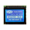 LCD-AG-128064B1-BIW W/B-E6 – wyświetlacz graficzny STN 128×64 negative blue z kontrolerem TOSHIBA T6963C