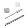 Klippon® KTB-Systemy obudów, Akcesoria, Zastaw mocujący TPSD FIXING SET KTB Weidmüller 1252190000 (D x S x W) 3 x 10 x 4