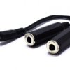 Adapter Aux Wtyk Jack 3,5 2 Gniazda 6,3 Vitalco