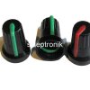 Gałka potencjometru 14mm żółta 3szt