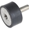 Podstawka antywibracyjna M10 średnica 40mm wysokość całkowita 20mm Cylinder męski-żeński