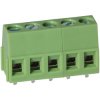 TruConnect 212224 5.0mm 5 Way Rising Clamp Terminal Block