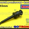 Chwytak pomiarowy haczyk L=55mm czarny