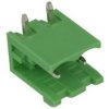 Łączówka; 2EGTR-5.0-02P-14-00AH; 2 tory; R=5,00mm; 8,1mm; 12A; 300V; przewlekany (THT); kątowe 90°; otwarta; zielony; Golten; Ro
