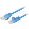 Patchcord UTP kat.5e kabel sieciowy LAN 2x RJ45 linka niebieski 0,25m LANBERG