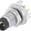 Złącze montażowe Binder 09 3419 81 03, 3-Pin, 60 V, 4 A