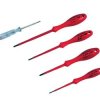 Zestaw 4 śrubokrętów izolowanych + próbówka 230V