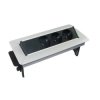 Gniazdo chowane wpuszczane w blat 3*gn. POWER PORT